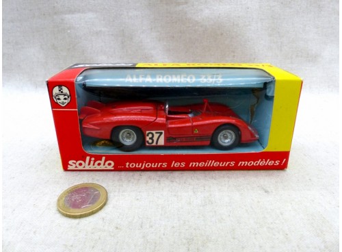 Solido 187 Barquette de course alfa-romeo 33/3 Near Mint Box