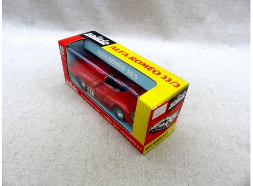 Solido 187 Barquette de course alfa-romeo 33/3 Near Mint Box
