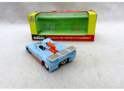 Solido 17 voiture de course gulf mirage arriere