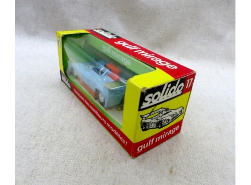 Solido 17 voiture de course gulf mirage