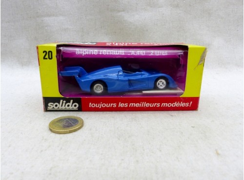 Solido 20 alpine renault  A 441 2 litres