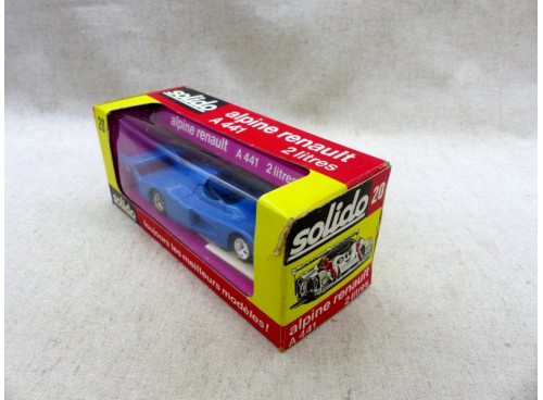 Solido 20 alpine renault  A 441 2 litres