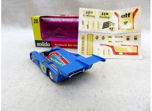 Solido 20 alpine renault  A 441 2 litres arriere
