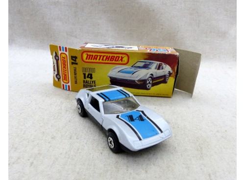 Matchbox Superfast MB 14 Rallye Royale Near Mint/Box