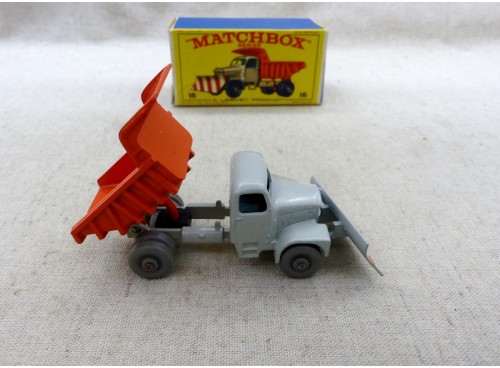 Matchbox Lesney Series N° 16 Scammel Snowplough Chasse Neige GPW avec Boite