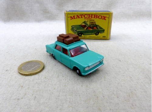 Matchbox Lesney Series N° 56 Fiat 1500 Near Mint Box