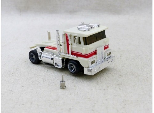 Ideal TCR Camion blanc avec éclairage ho slot car new pour circuits Tyco Tomy AFX etc