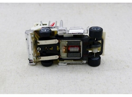 Ideal TCR Camion blanc avec éclairage ho slot car new pour circuits Tyco Tomy AFX etc dessous