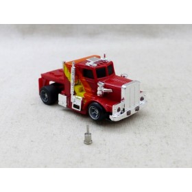 Ideal Red Cab Truck  with special guide to fit Tyco, AFX, Faller, etc