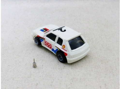 Ideal TCR Peugeot 205 Turbo modified to fit ho slot car tracks Tyco Tomy AFX etc