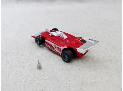 Ideal TCR  Ferrari T4 avec guide spécial pour courir sur les pistes Tyco, AFX, Tomy, Faller, etc