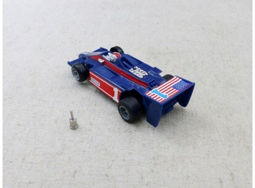 Ideal TCR  Lotus F1 avec guide spécial pour courir sur les pistes Tyco, AFX, Tomy, Faller, etc