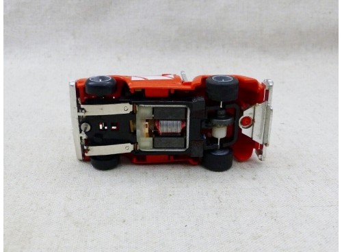 Ideal TCR  Pick Up Truck Rouge avec guide spécial pour courir sur les pistes Tyco, AFX, Tomy, Faller, etc