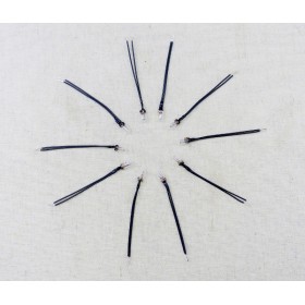 Set  of 10 mini bulbs of 4 mm diameter for TCR , AFX, Tyco, Tomy and other ho purposes