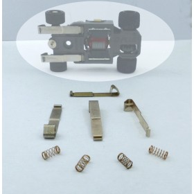 Aurora AFX G+ Jeu de 4 lames de contact et ressorts neufs OEM pièces d'origine !