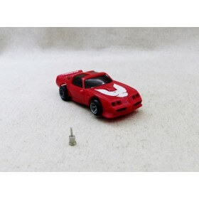 Ideal Red Pontiac Trans Am  with special guide to fit Tyco, AFX, Faller, etc