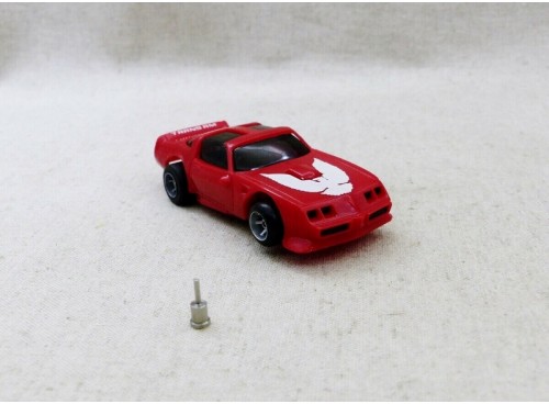 Ideal Red Pontiac Trans Am  with special guide to fit Tyco, AFX, Faller, etc