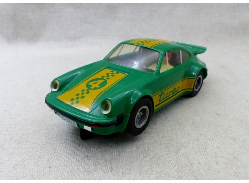 Fleischmann Auto Rallye 3225 Porsche 911 Turbo verte