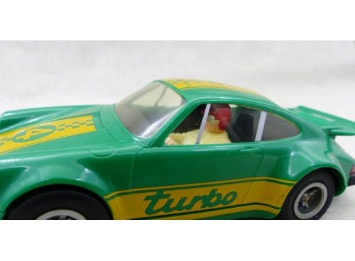 Fleischmann Auto Rallye 3225 Porsche 911 Turbo verte
