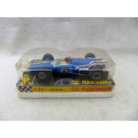 Fleischmann Auto Rallye 3201 Ferrari F1 bleue avec boite