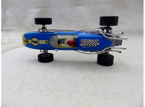 Fleischmann Auto Rallye 3201 Ferrari F1 bleue avec boite