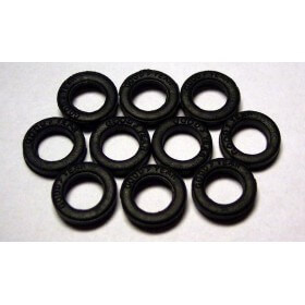 Aurora AFX magnatraction Silicon tyres 10 pneus avant 0-Ring Good Year neufs