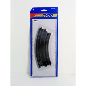 TYCO Mattel 34694 Circuit Ho Slot  2 x Rail courbe ext. 12"/30.5cm
