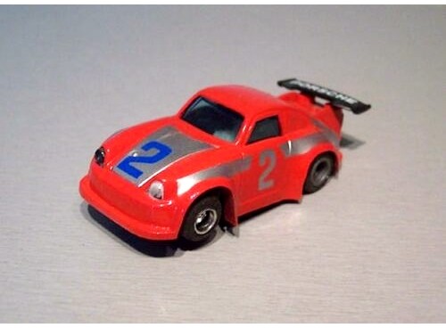 Rotafast Porsche 911 rouge ho slot car new compatible AFX Tyco Faller