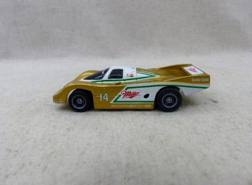 Tyco 6968 ho slot car Porsche 962 Miller Draft Beer n° 14