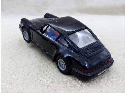 voiture de circuit Carrera Exclusiv 20416 Porsche 911 carrera 4 noire 1/24° arrière