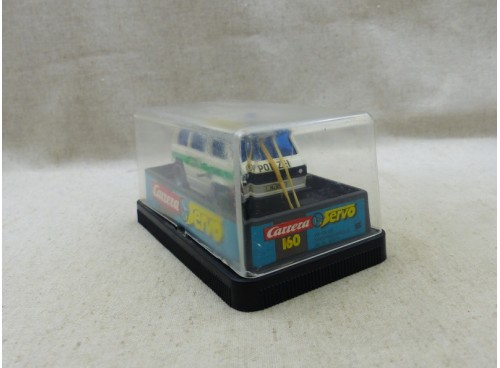 Carrera 68417 Servo 160 VW Police Transporter Polizei  ho neuf/Boite