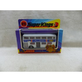 Matchbox King Size K-15 SuperKings  Bus Silver Jubile