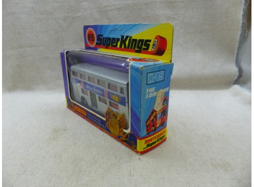 Matchbox King Size K-15 SuperKings  Bus Silver Jubile  (n°2)