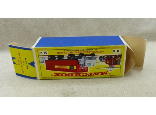 Matchbox Lesney M-2 Major Pack  Bedford Camion Semi Remorque Articulated  Freight Truck Boite