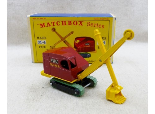 Matchbox Lesney M-4 Major Pack  Pelle Mécanique Ruston-Bucyrus