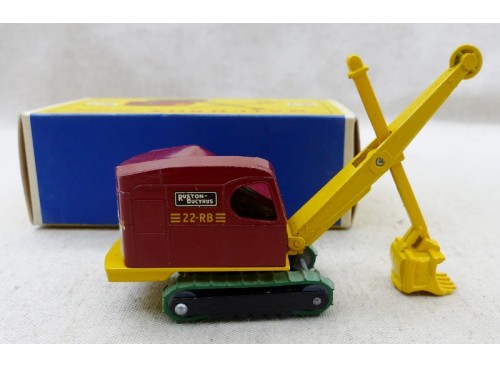 Matchbox Lesney M-4 Major Pack  Pelle Mécanique Ruston-Bucyrus droit