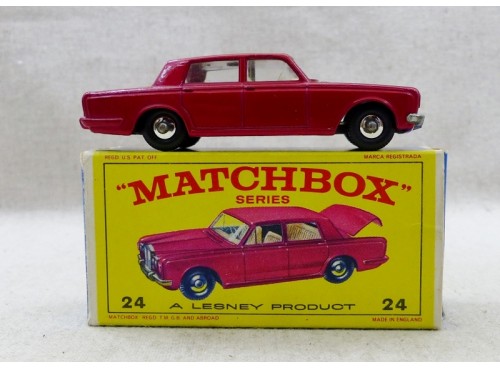 Matchbox series no 24 rolls royce store silver shadow