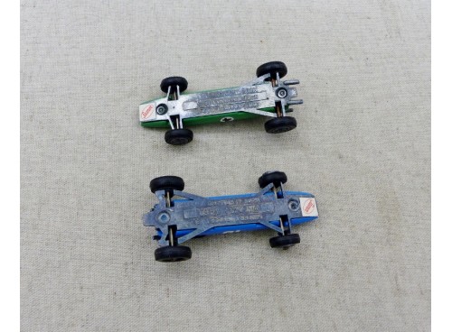 Dinky toys n°60 et 61 2 Formules 1 Lotus et Cooper Neuves Pub Stemm