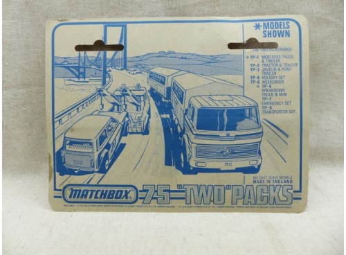Matchbox Superfast TP-2 Tractor and Trailor
