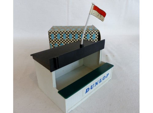 Scalextric France CMM / A202 Stand de Coureurs Dunlop avec boite