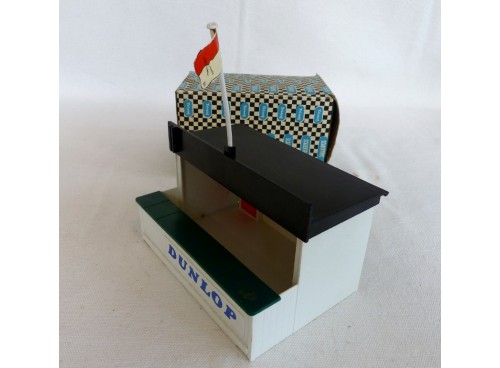 bâtiment Scalextric France CMM / A202 Stand de Coureurs Dunlop avec boite