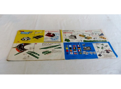 Scalextric catalogue édition France 1963 Complet et Bon état