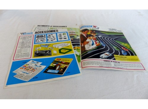 Scalextric catalogue 1968 - 1969 détails