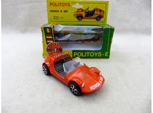 voiture miniature Politoys E20 Honda N 360 Hondina Prototype 1/43° NM/Boite avant