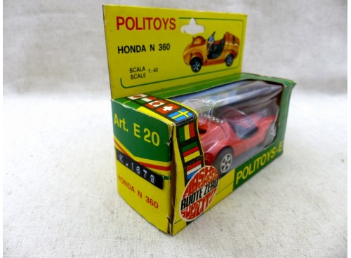 Politoys E20 Honda N 360 Hondina Prototype 1/43° NM/Boite