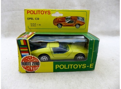 Politoys E21 Opel CD 1/43° NM/Boite