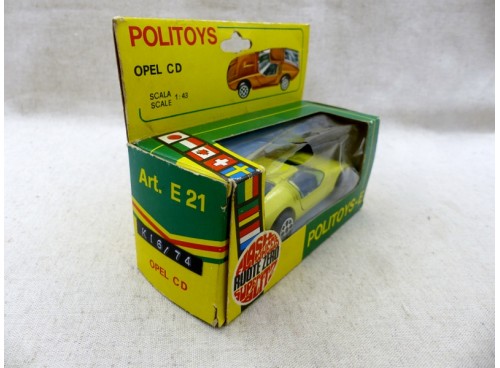 Politoys E21 Opel CD 1/43° NM/Boite
