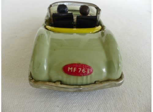 MF 763 Voiture Cabriolet à Friction en Tôle avec Personnages