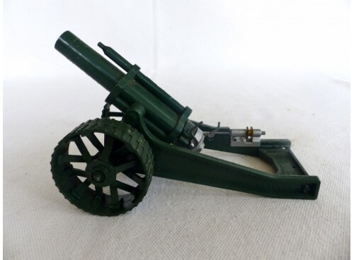 Britains 9740  Canon 18" Heavy Howitzer Gun TBE 1:32 (A) gauche