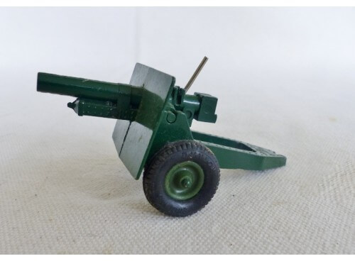 Britains 9705 Canon 25 pounder Gun Howitzer Très Bon Etat